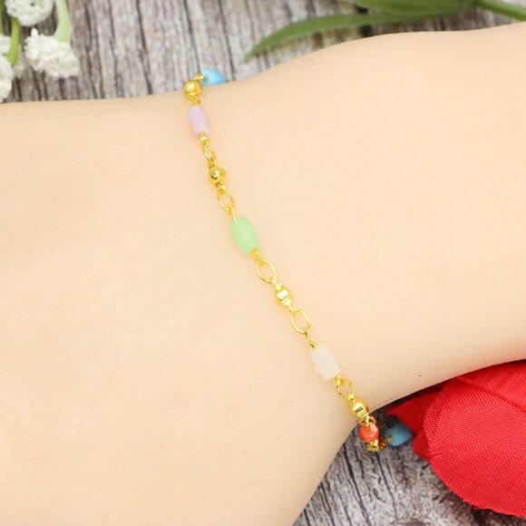"Trendy Handmade Bracelet – A Stylish Gift for Women & Girls, MAR091797 - Picture 1 of 10